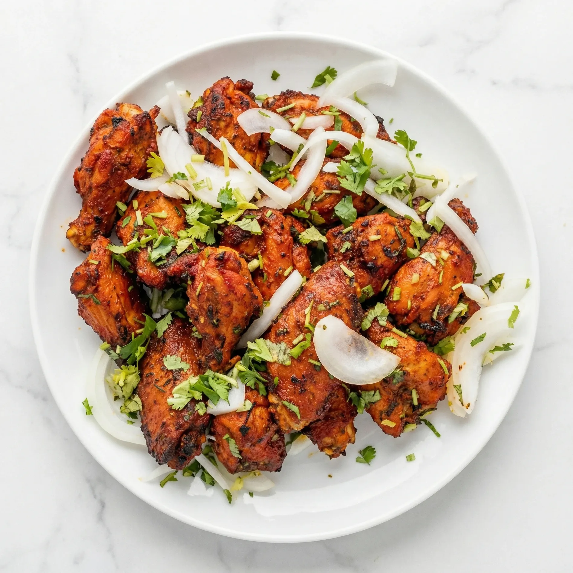 Tandoori Chicken Wings - Bold Indian-style wings at Delicious Pizza N Wings Winnipeg